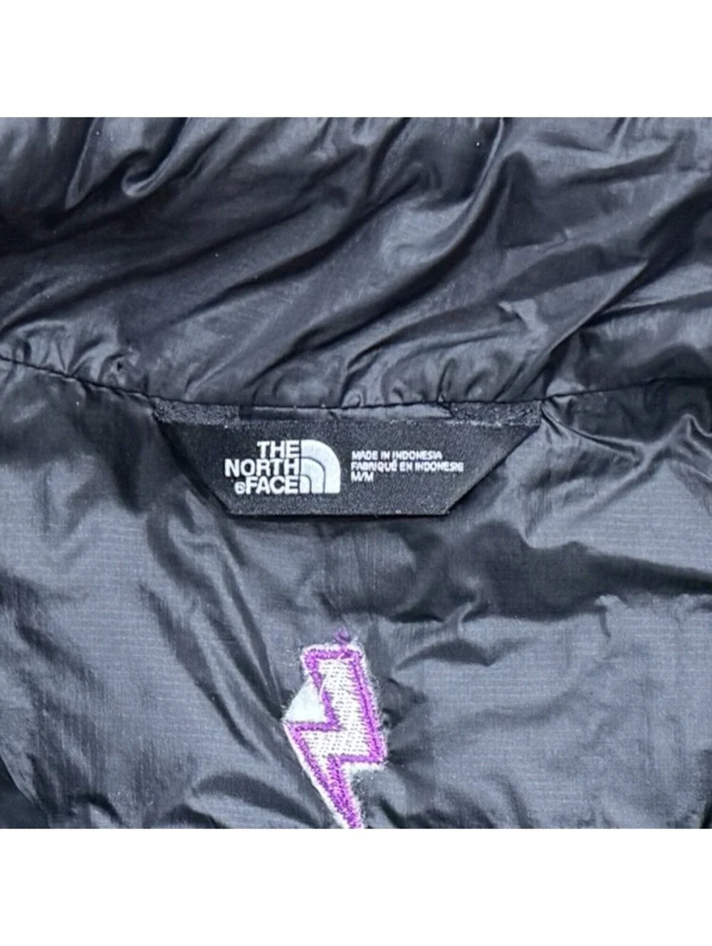 The North Face ThermoBall Eco Jacket Black Full Zip Insulated Mens M